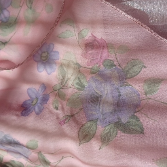 4/$60 Pink Dainty Floral Baby/Toddler Dress - Fits Like Size 18 Months - Picture 7 of 9